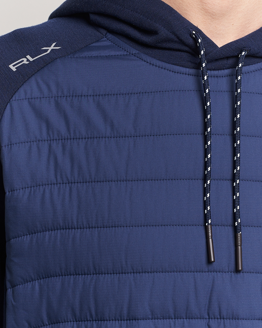 Men | Sweaters & Knitwear | RLX Ralph Lauren | Performance Hybrid Hoodie Refined Navy