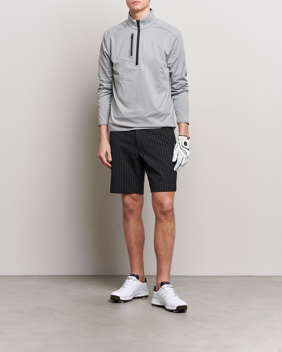 Men | Sweaters & Knitwear | RLX Ralph Lauren | Luxury Jersey Half Zip Andover Heather