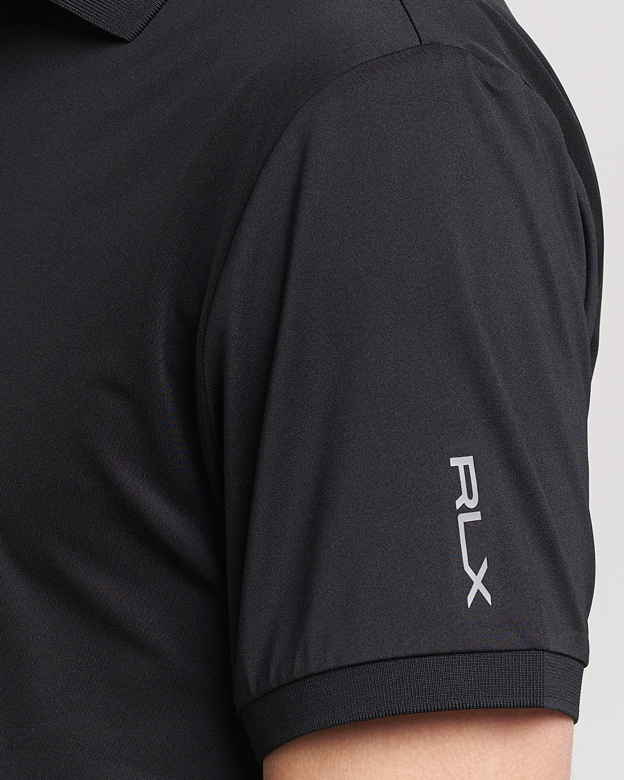 Men | Polo Shirts | RLX Ralph Lauren | Airflow Active Jersey Polo Polo Black