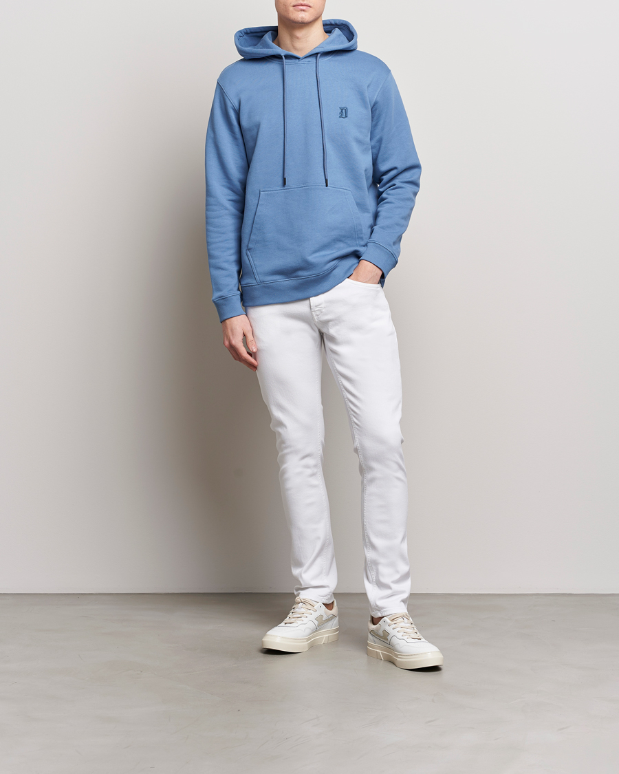 Men | Jeans | Dondup | George Bullstretch Jeans White