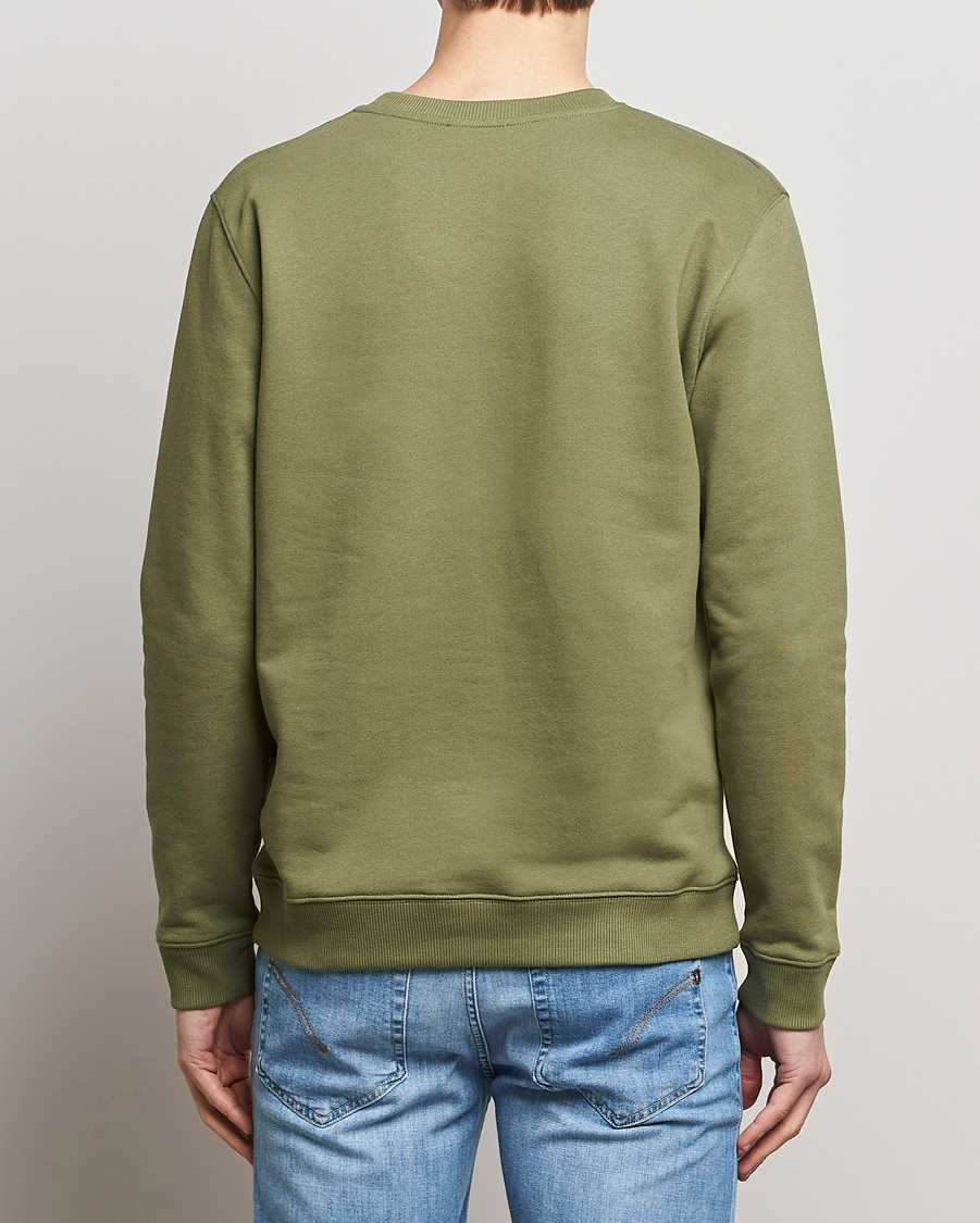 Men | Sweaters & Knitwear | Dondup | Loco Crew Neck Sweatshirt Olive Green