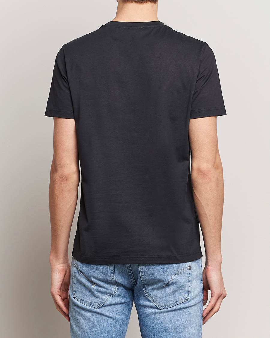 Men | T-Shirts | Dondup | Logo Crew Neck T-Shirt Black