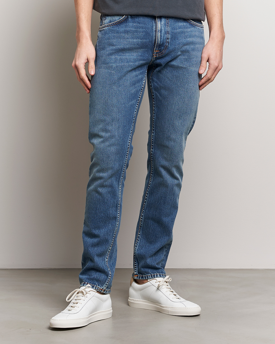 Men | Jeans | Nudie Jeans | Lean Dean Jeans Dark Waters