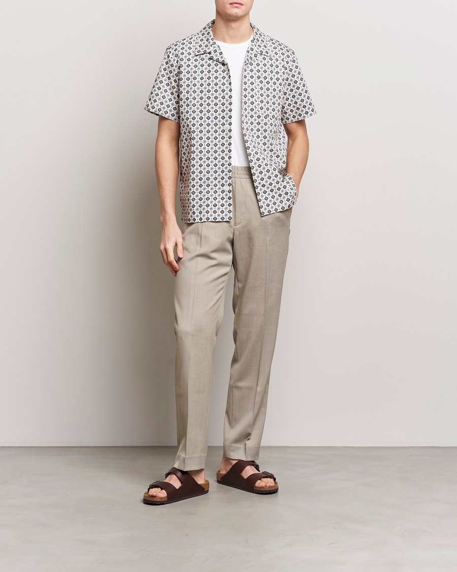 Men | Shirts | A.P.C. | Lloyd Printed Resort Shirt Off White