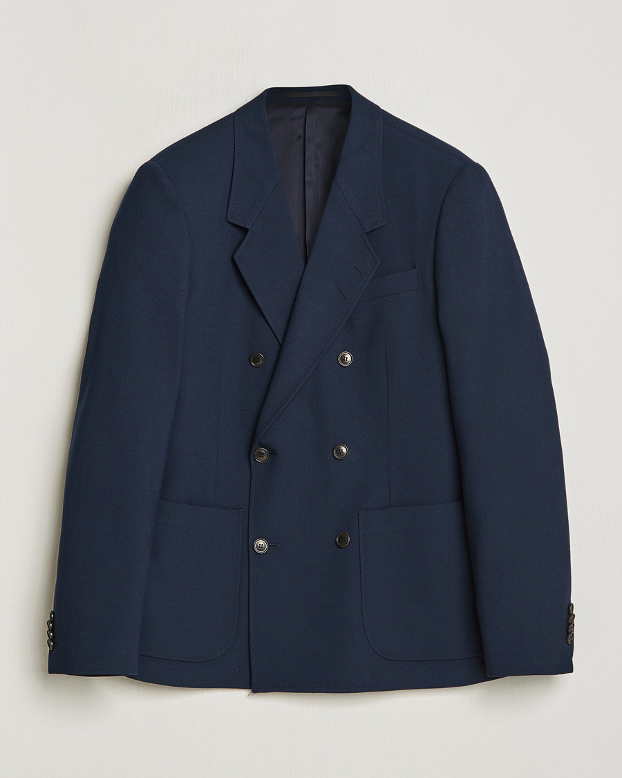 Men | Blazers | Tiger of Sweden | Jeen Double Breasted Blazer Light Ink