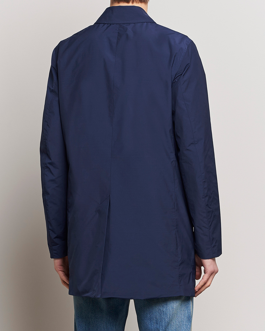 Men | Coats & Jackets | Tiger of Sweden | Cort Car Coat Indigo