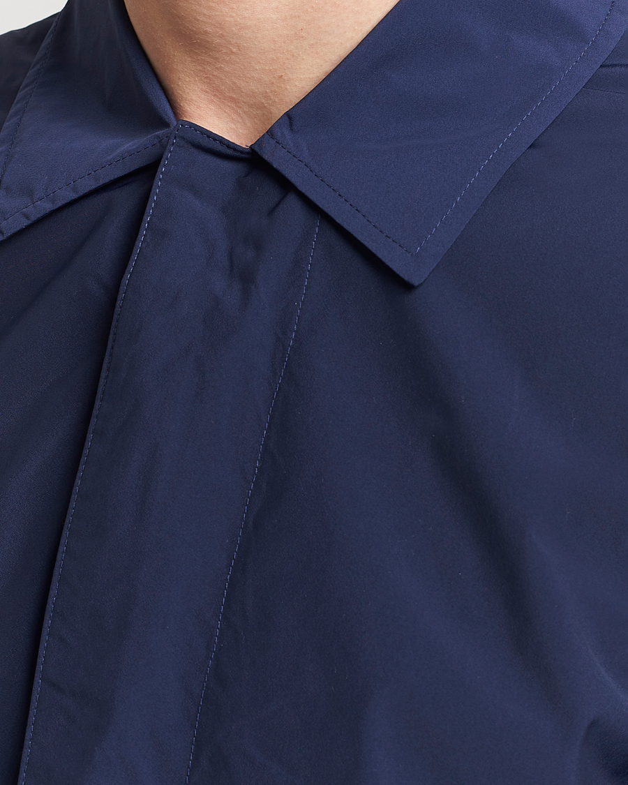 Men | Coats & Jackets | Tiger of Sweden | Cort Car Coat Indigo