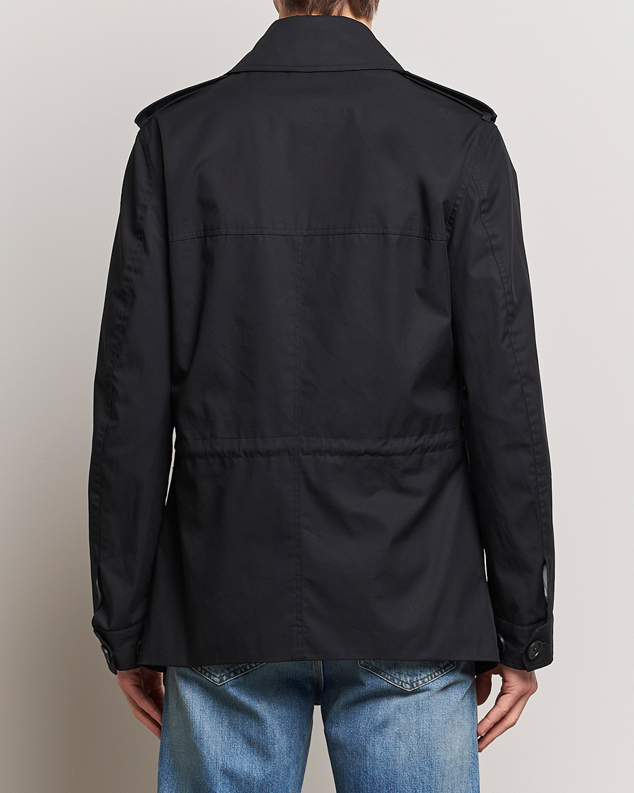Men | Coats & Jackets | Tiger of Sweden | Bendrik Cotton Field Jacket Black