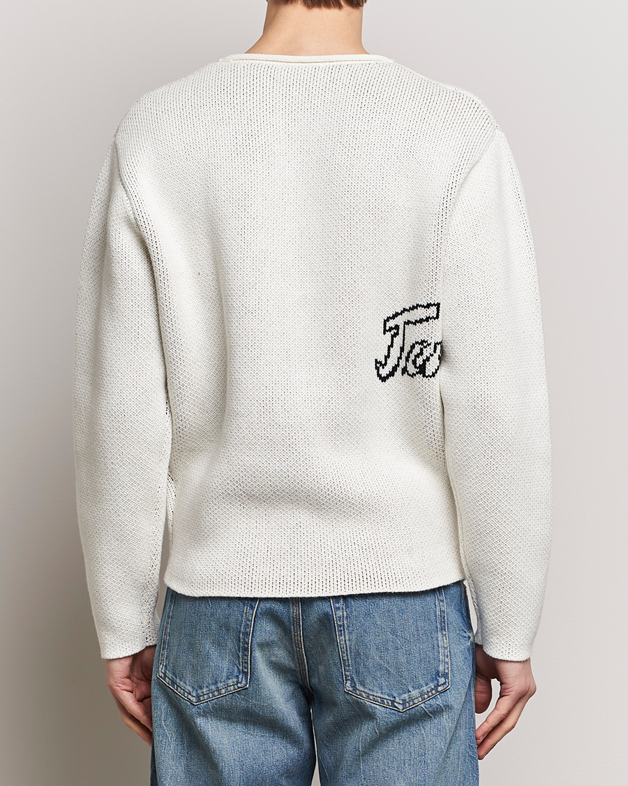 Men | Sweaters & Knitwear | Tiger of Sweden | Bobi Heavy Knitted Sweater Off White