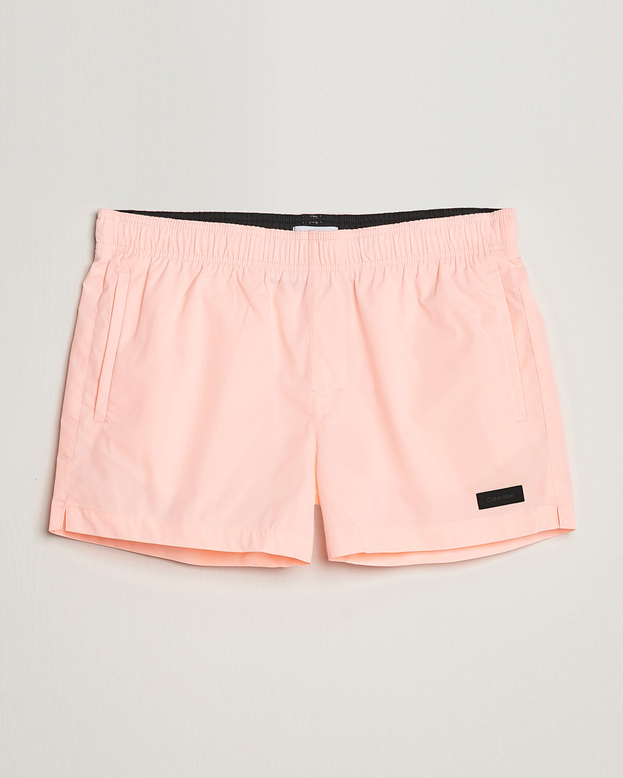 Men | Swimwear | Calvin Klein | Logo Drawstring Swimshorts Pale Rosette