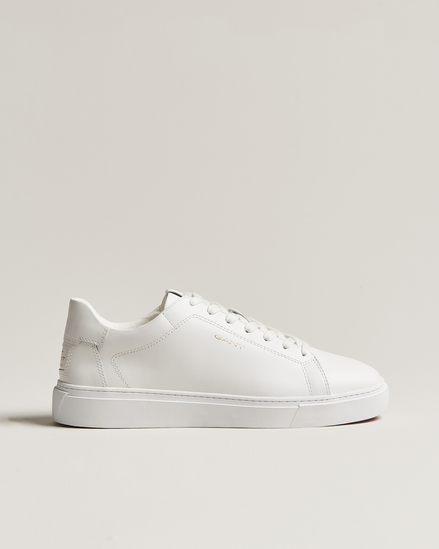 Men | GANT Mc Julien Leather Sneaker White | GANT | Mc Julien Leather Sneaker White