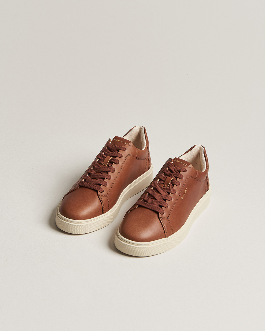 Men | GANT Mc Julien Leather Sneaker Cognac | GANT | Mc Julien Leather Sneaker Cognac