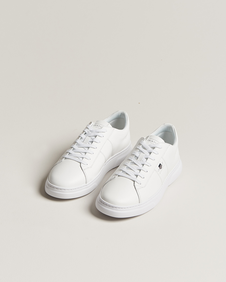 Men | GANT Joree Lightweight Leather Sneaker White | GANT | Joree Lightweight Leather Sneaker White