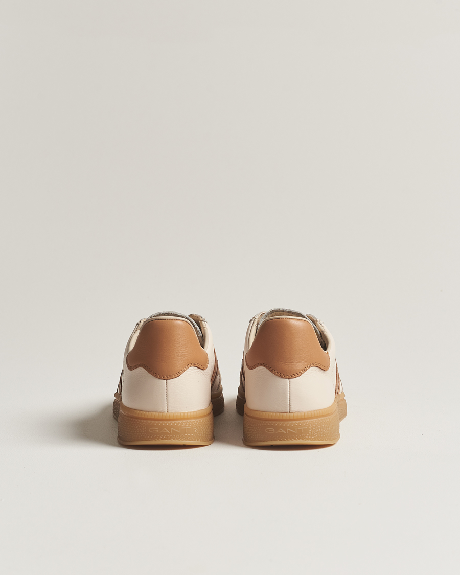Men | GANT Cuzmo Leather Sneaker Beige/Tan | GANT | Cuzmo Leather Sneaker Beige/Tan