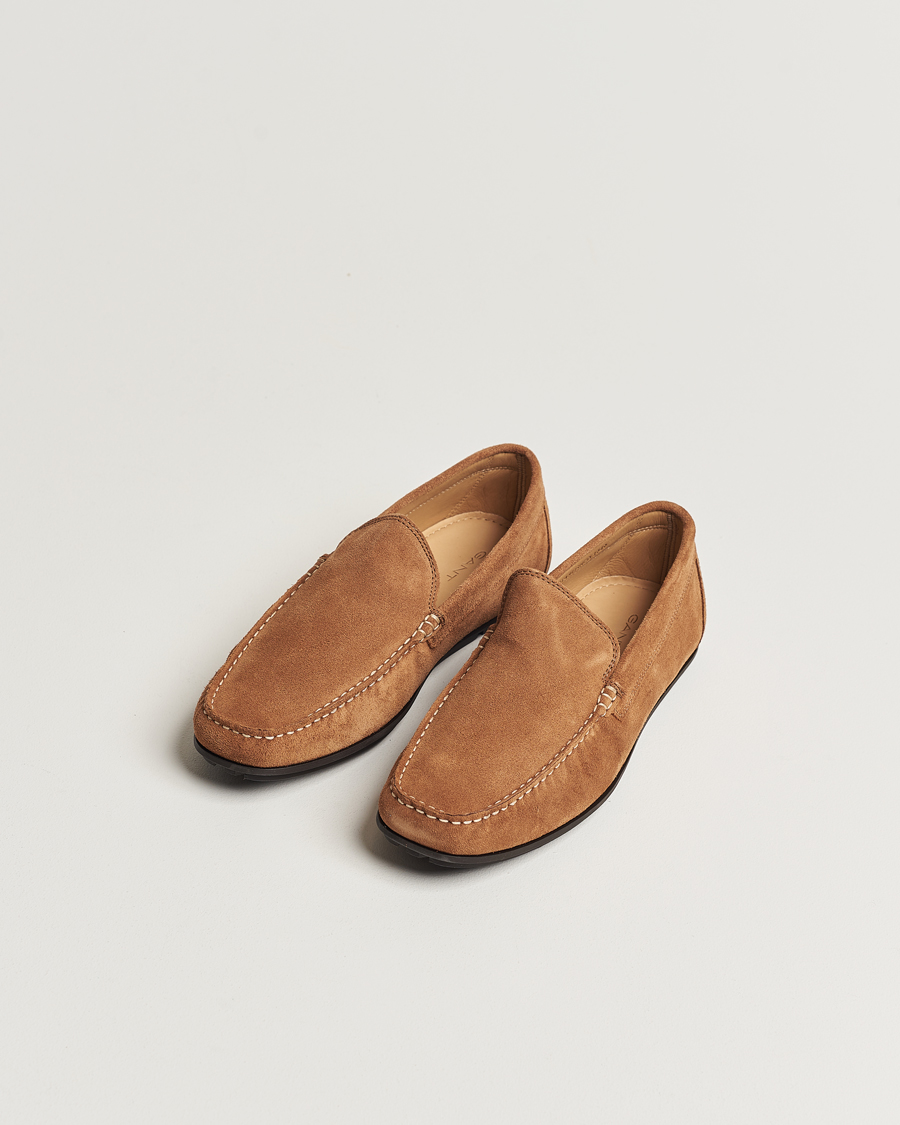 Men | GANT Wilmon Suede Car Shoe Cognac | GANT | Wilmon Suede Car Shoe Cognac