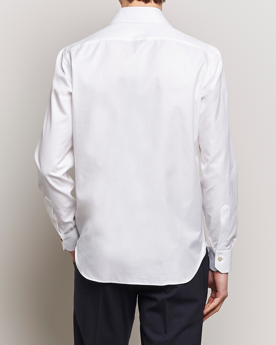 Men | Shirts | Kiton | Slim Fit Dress Shirt White