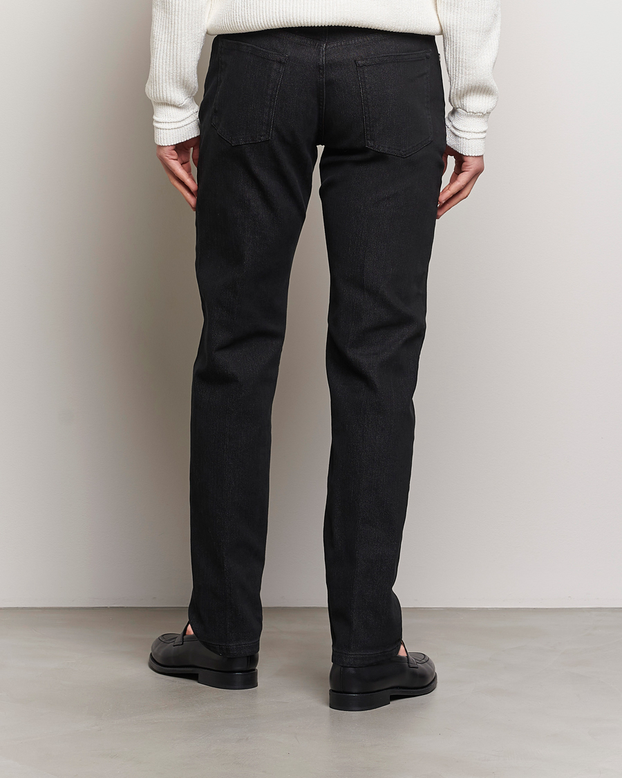 Men | Jeans | Kiton | Slim Fit 5-Pocket Jeans Black