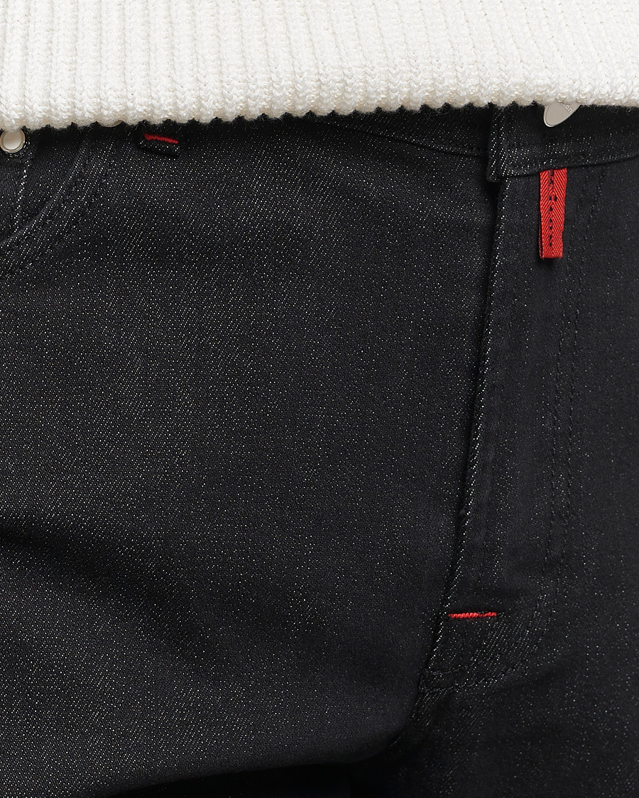 Men | Jeans | Kiton | Slim Fit 5-Pocket Jeans Black