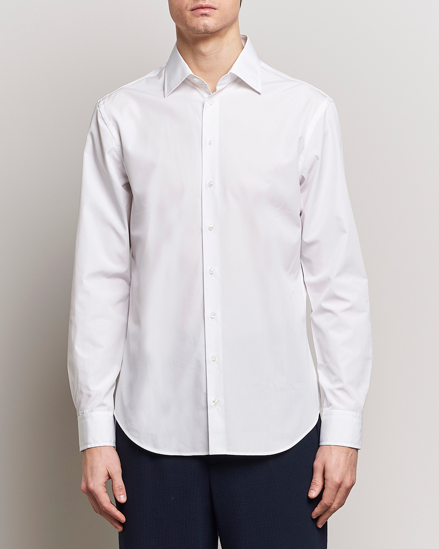 Men | Shirts | Giorgio Armani | Slim Fit Dress Shirt White
