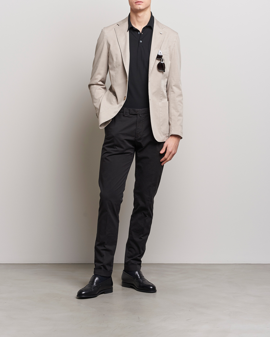 Men | Blazers | L.B.M. 1911 | Jack Regular Fit Cotton Stretch Blazer Light Grey