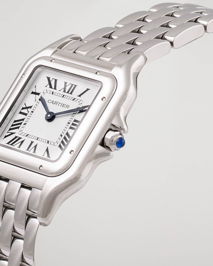 Men | Cartier Pre-Owned Phanthere Steel WSPN0007 Silver | Cartier Pre-Owned | Phanthere Steel WSPN0007 Silver
