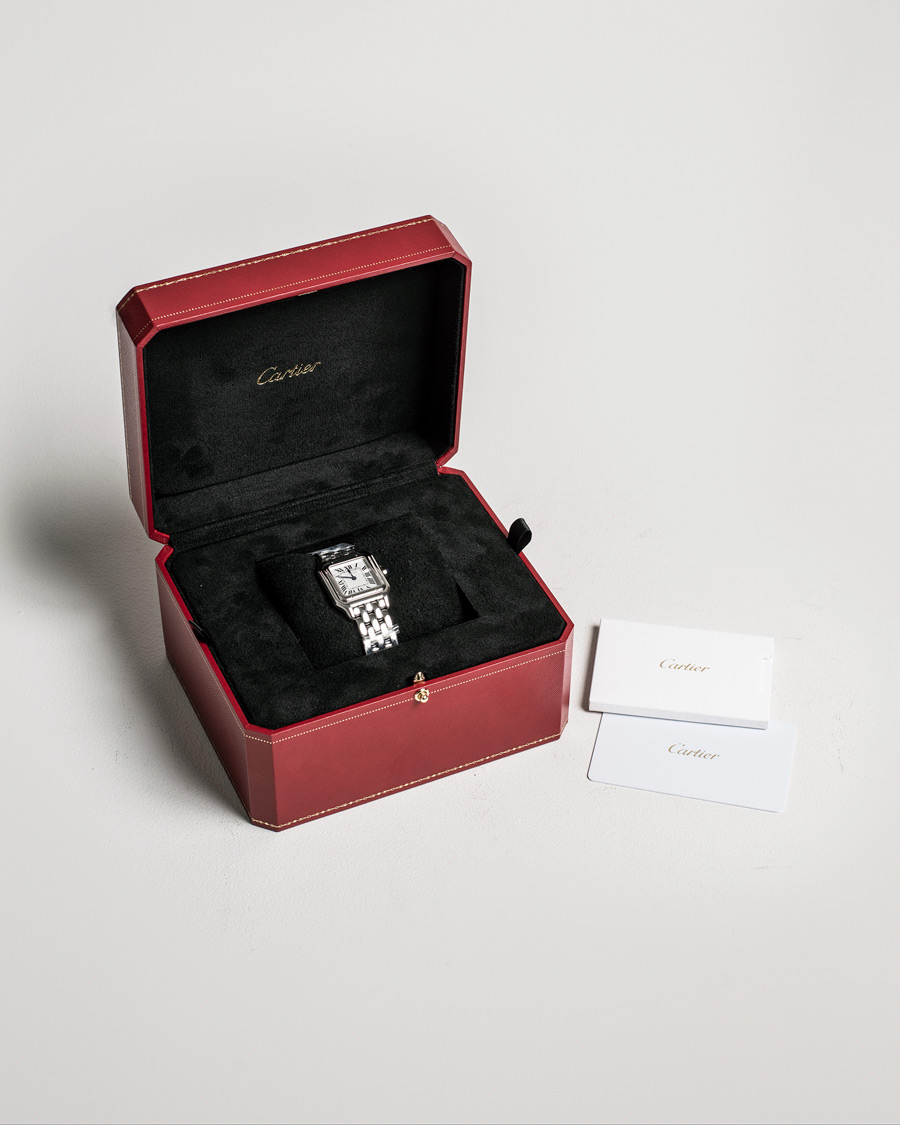 Men | Cartier Pre-Owned Phanthere Steel WSPN0007 Silver | Cartier Pre-Owned | Phanthere Steel WSPN0007 Silver