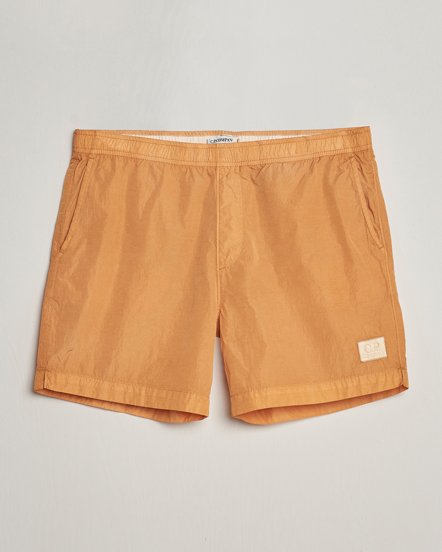 Men | Swimwear | C.P. Company | Eco Chrome-R Swimshorts Orange