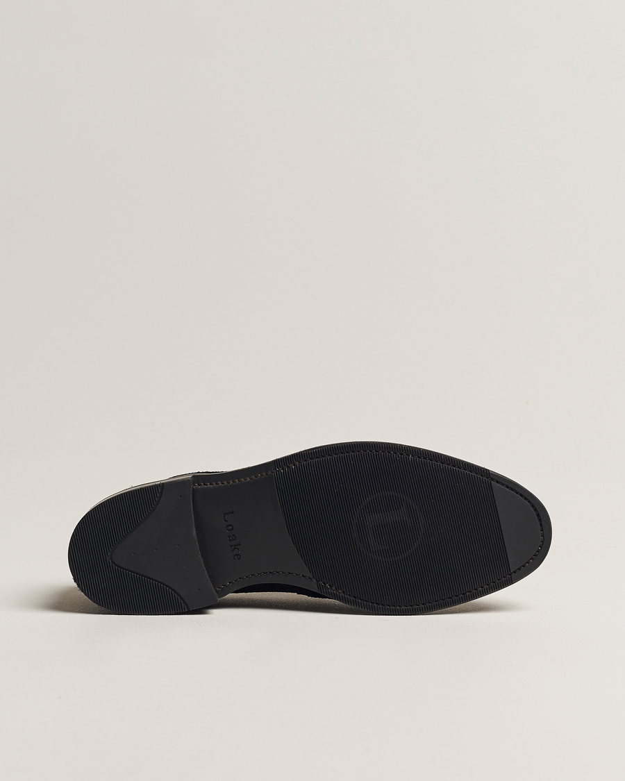 Men | Loake 1880 Grant Shadow Sole Black Suede | Loake 1880 | Grant Shadow Sole Black Suede