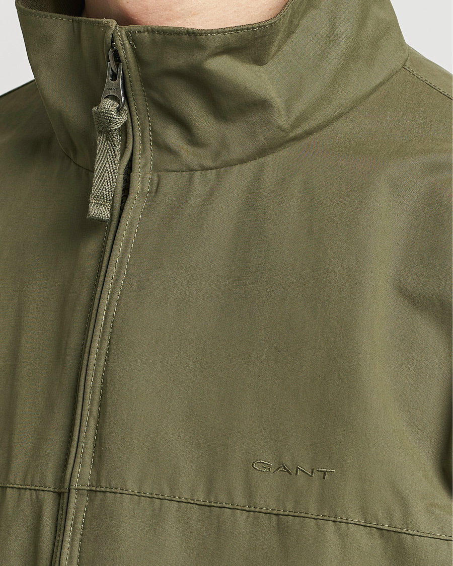 Men | Coats & Jackets | GANT | The Hampshire Jacket Dryed Rosemary