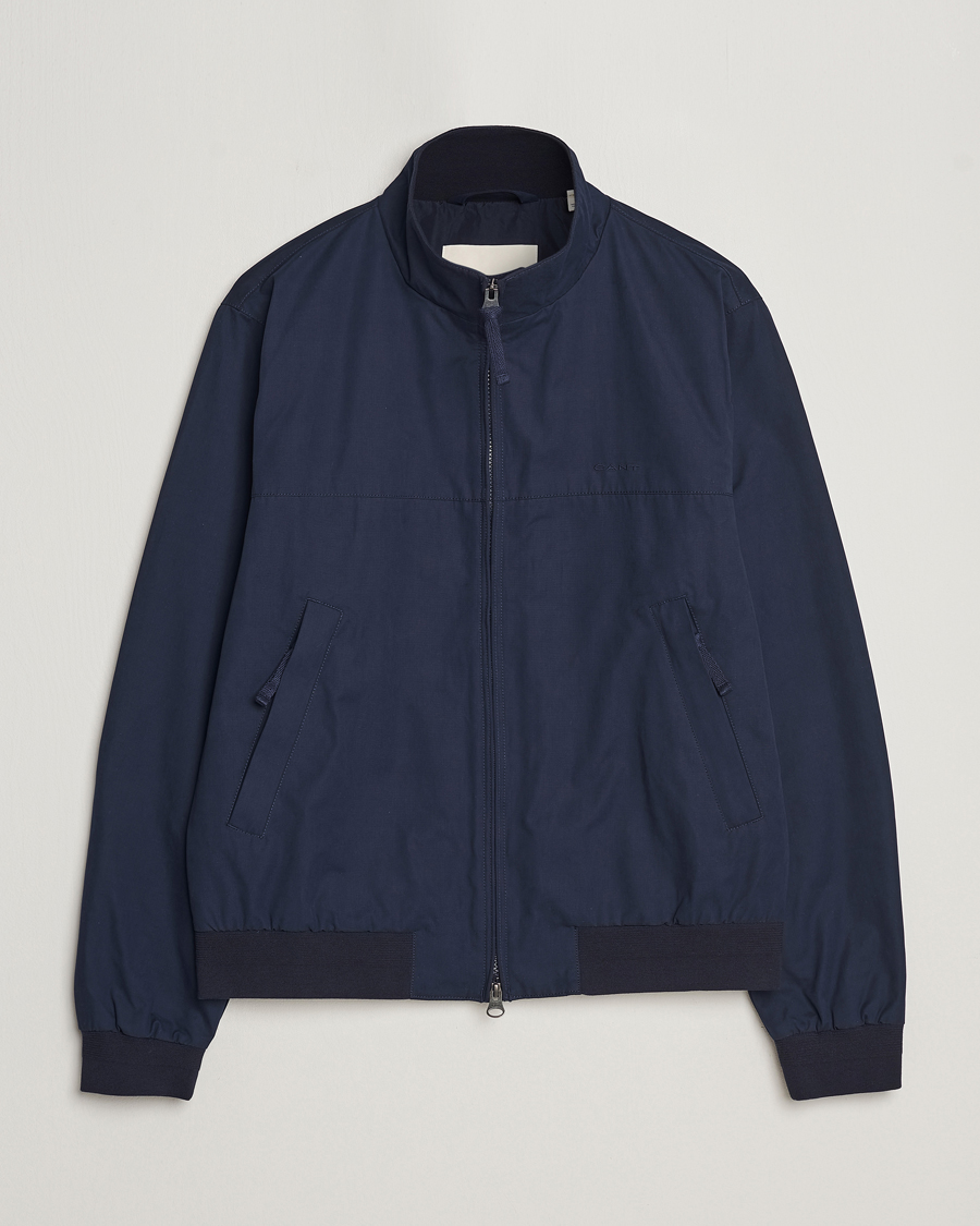 Men | Coats & Jackets | GANT | The Hampshire Jacket Evening Blue