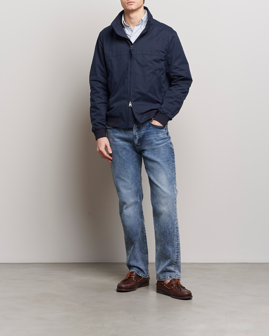Men | Coats & Jackets | GANT | The Hampshire Jacket Evening Blue