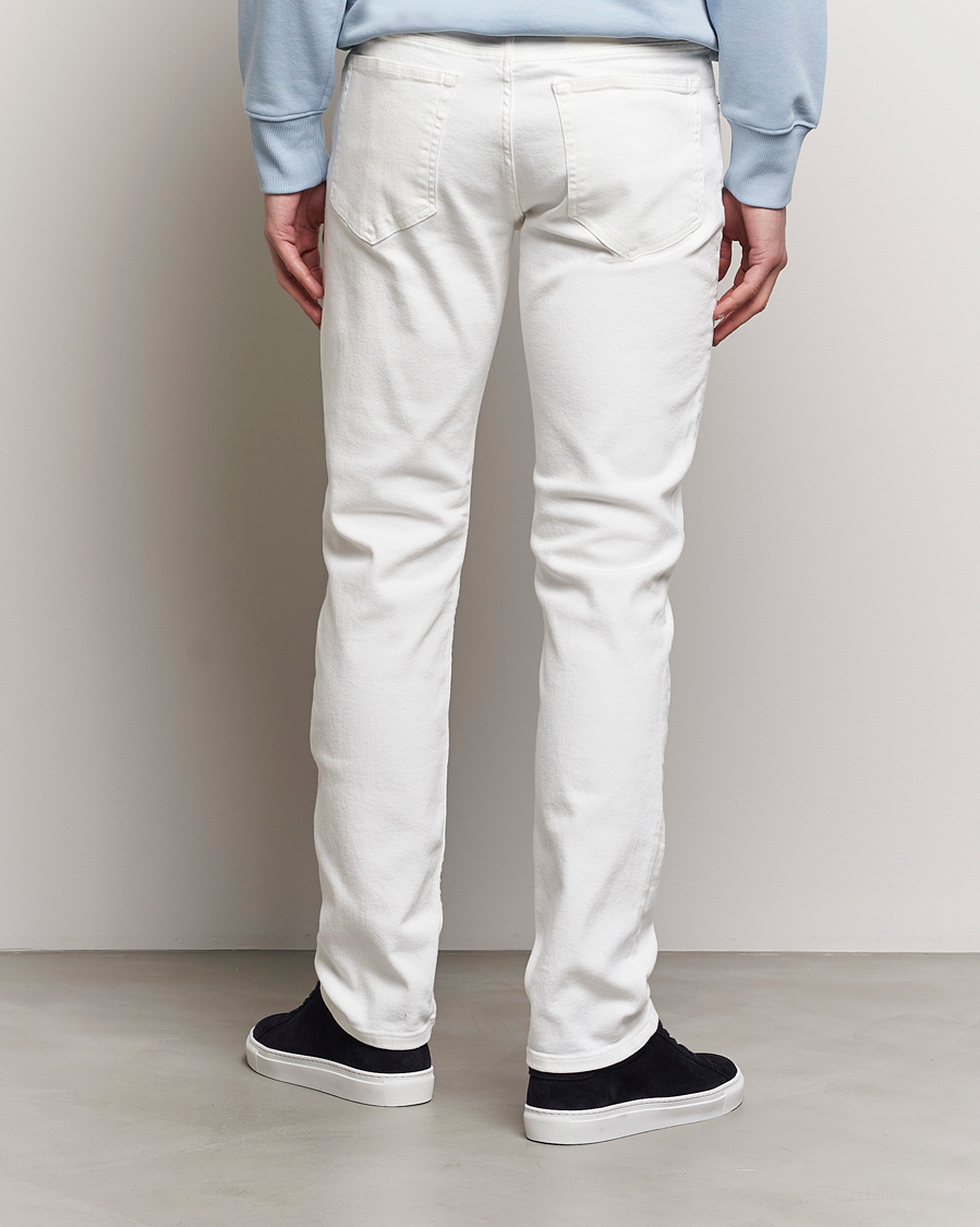 Men | Trousers | GANT | Regular Fit Jeans Eggshell