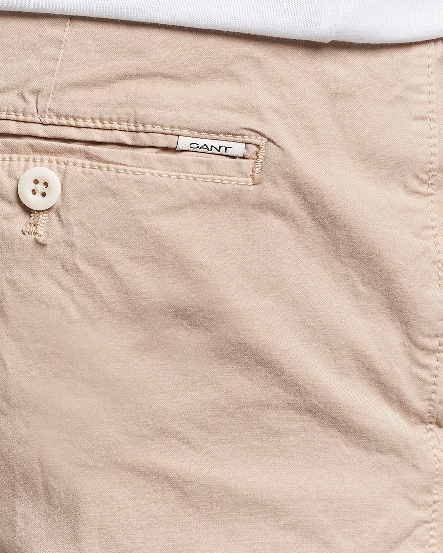 Men | Shorts | GANT | Regular Sunbleached Shorts Dry Sand