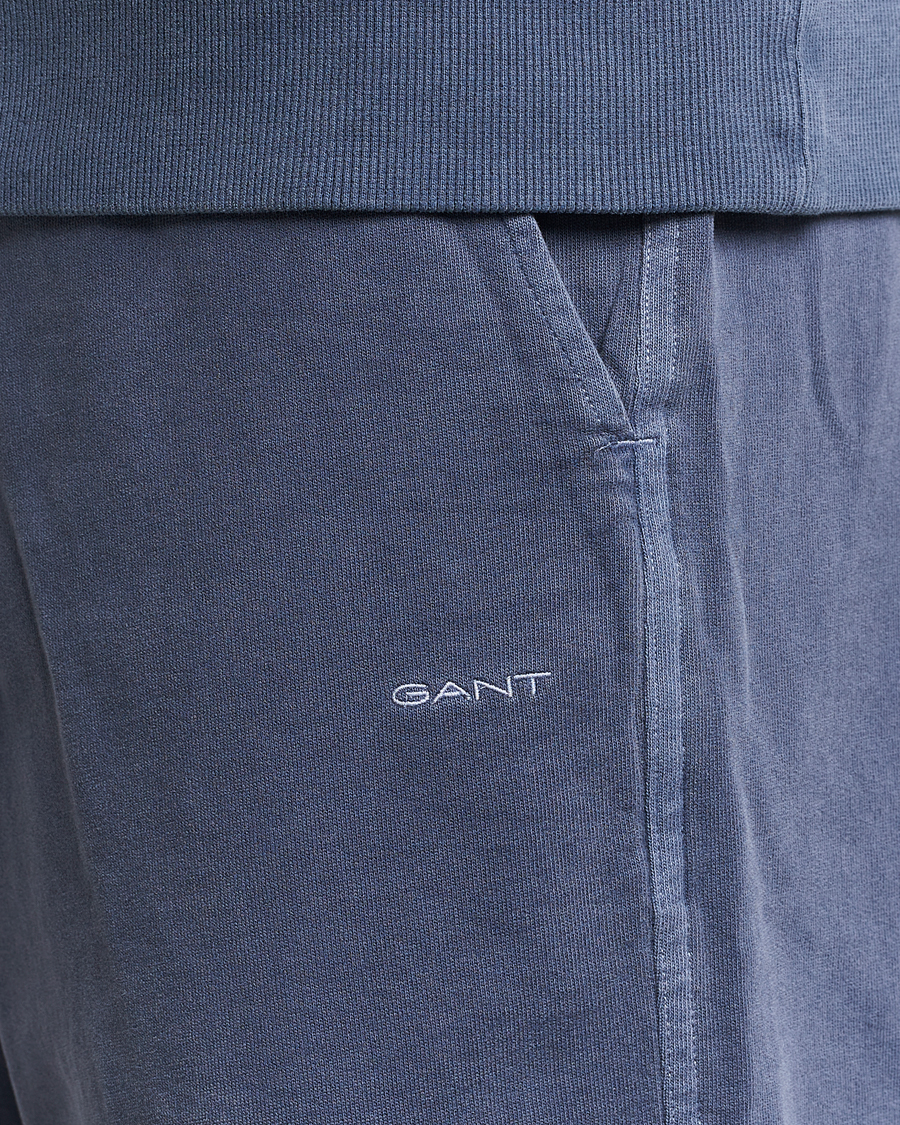 Men | Shorts | GANT | Sunbleached Sweatshorts Dusty Blue Sea