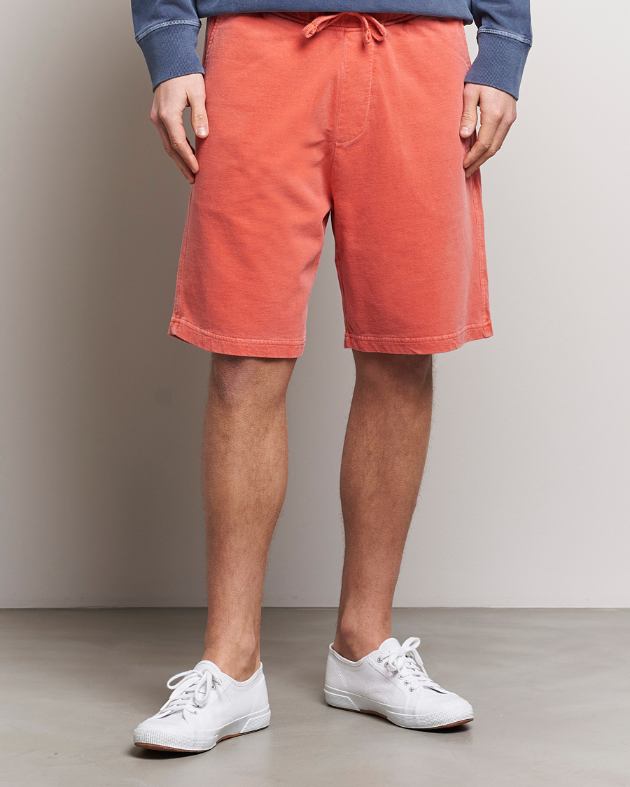 Men | Shorts | GANT | Sunbleached Sweatshorts Burnt Orange