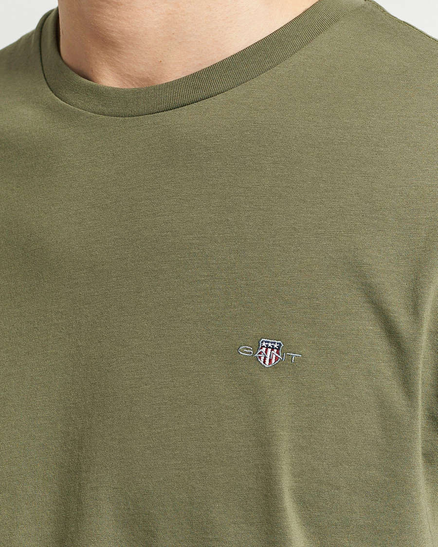 Men | T-Shirts | GANT | The Original T-Shirt Juniper Green