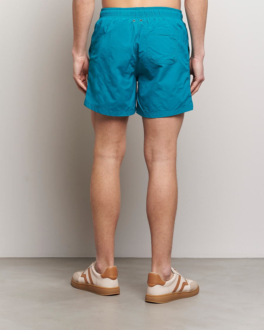 Men | Swimwear | GANT | Basic Swimshorts Ocean Turquoise