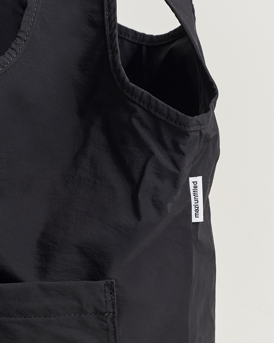 Men | Bags | mazi untitled | Nylon Bore Bag Black