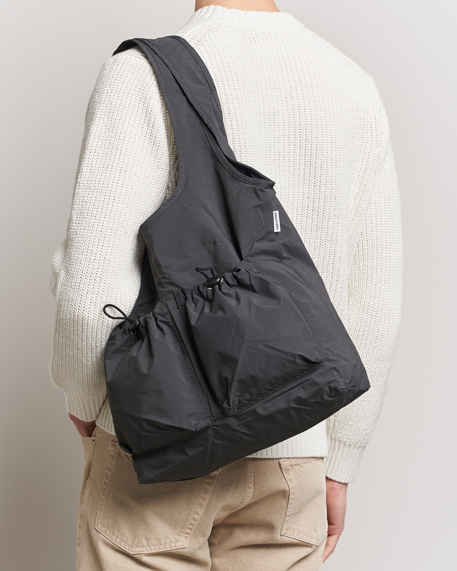 Men | Bags | mazi untitled | Nylon Bore Bag Grey