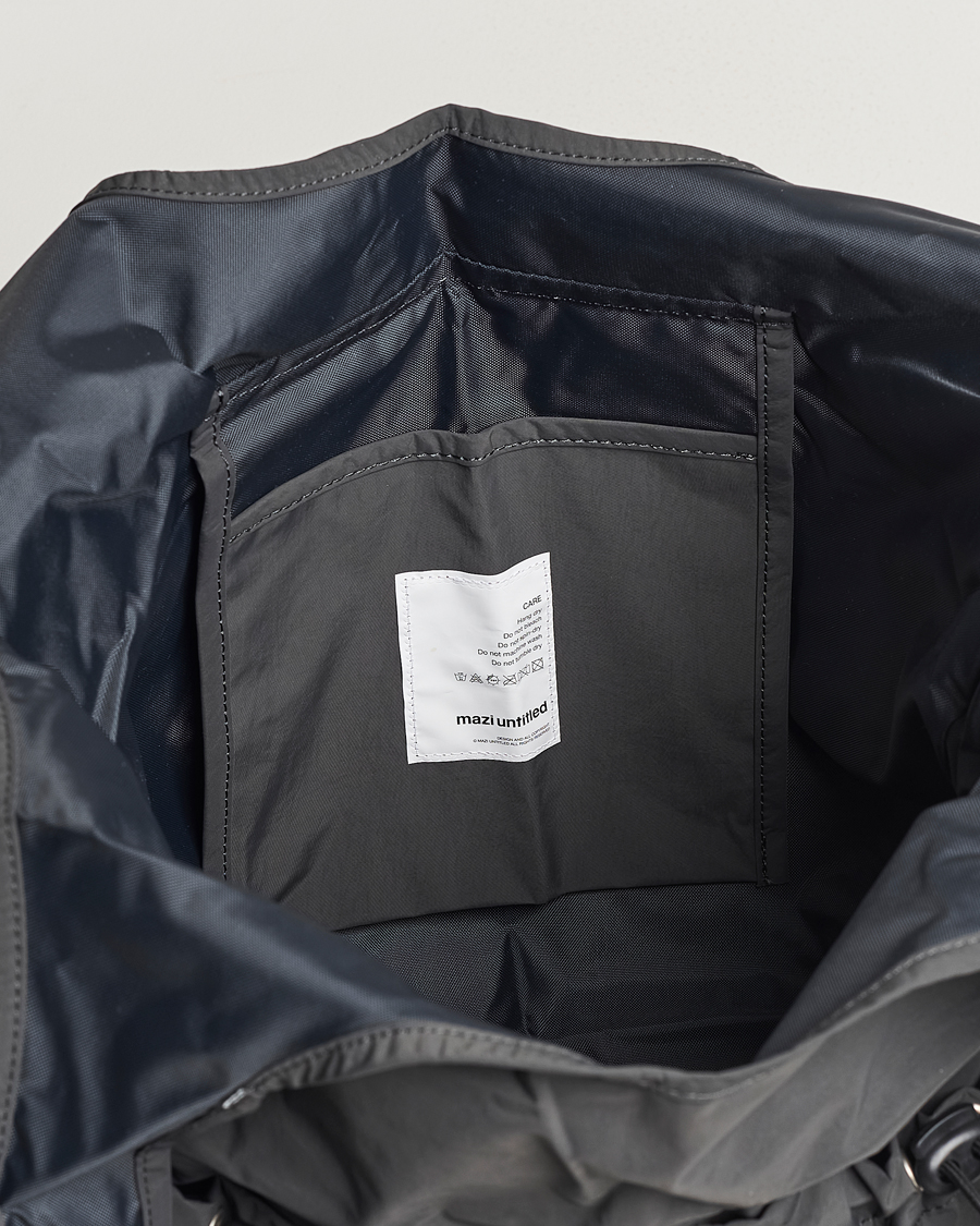 Men | Bags | mazi untitled | Nylon Bore Bag Grey