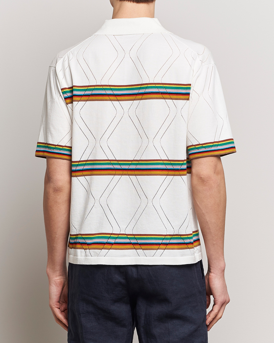 Men | Shirts | Paul Smith | Cotton Knitted Short Sleeve Shirt White