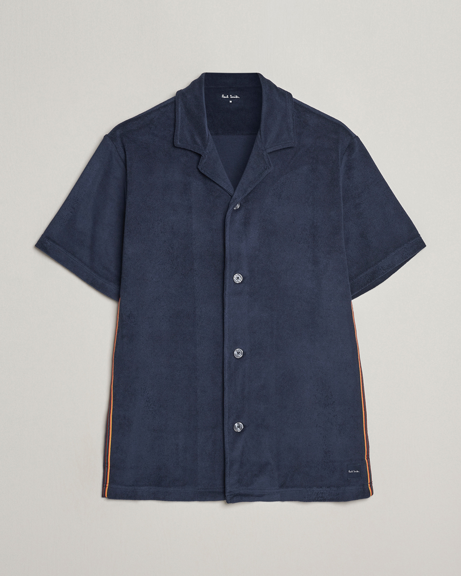 Men | Shirts | Paul Smith | Resort Terry Shirt Navy