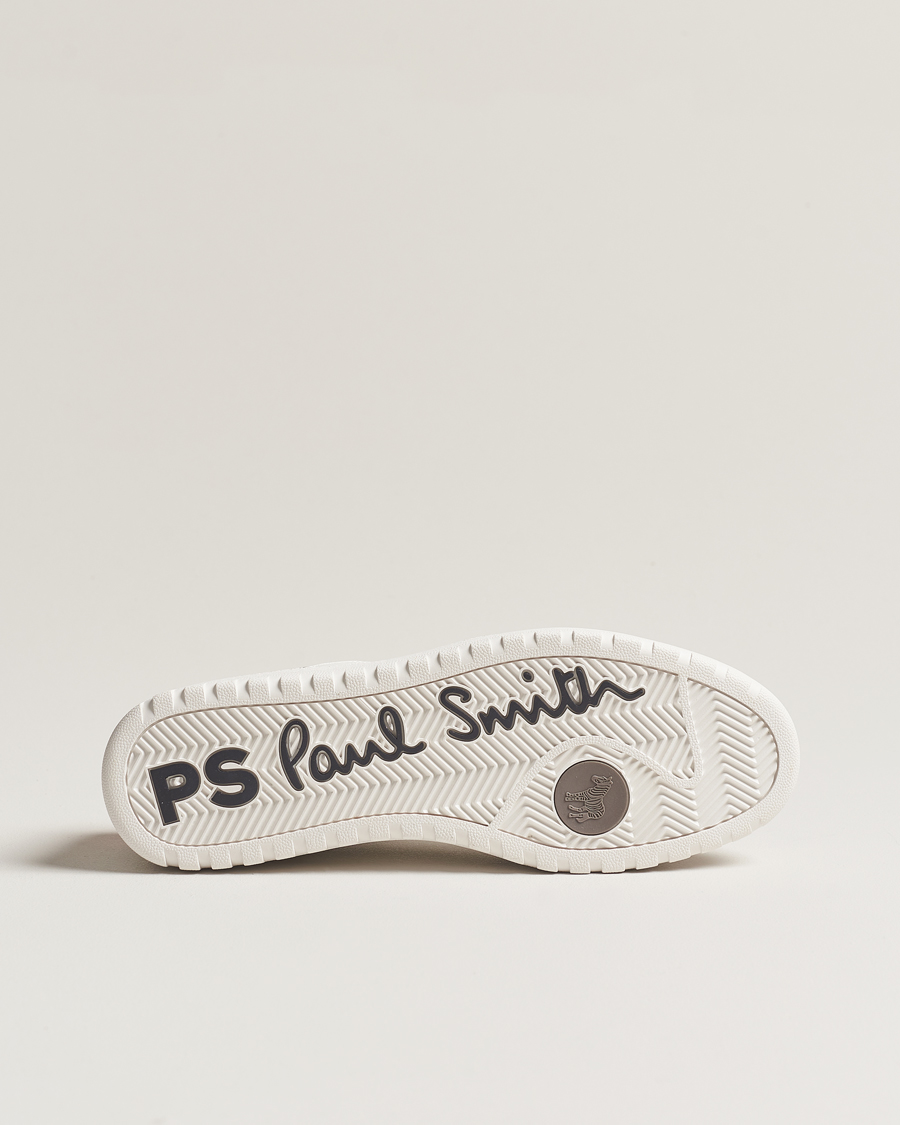Men | PS Paul Smith Ellis Leather/Suede Sneaker White | PS Paul Smith | Ellis Leather/Suede Sneaker White