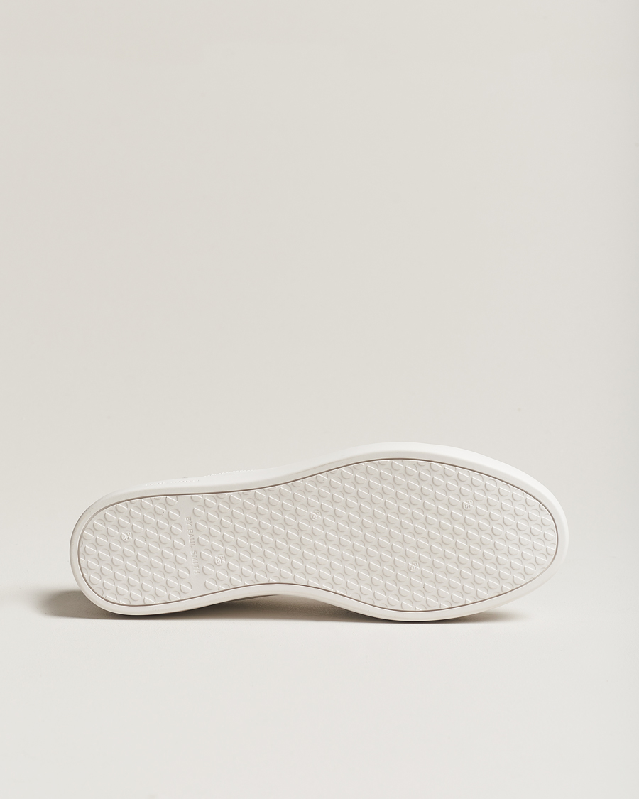 Men | Sneakers | PS Paul Smith | Rex Embroidery Leather Sneaker White