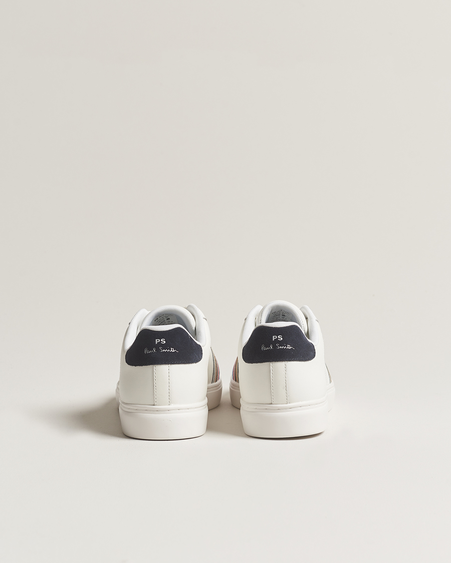 Men | Sneakers | PS Paul Smith | Rex Embroidery Leather Sneaker White