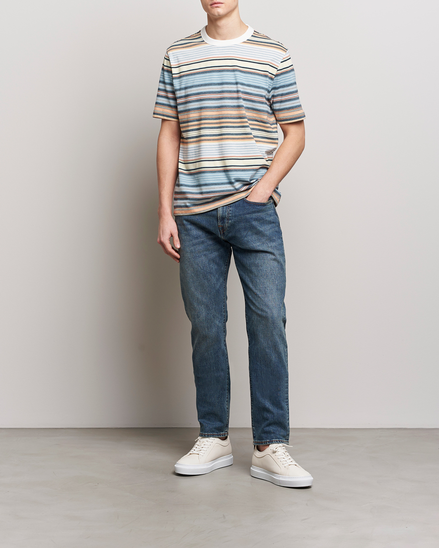 Men | T-Shirts | PS Paul Smith | Striped Crew Neck T-Shirt Multi