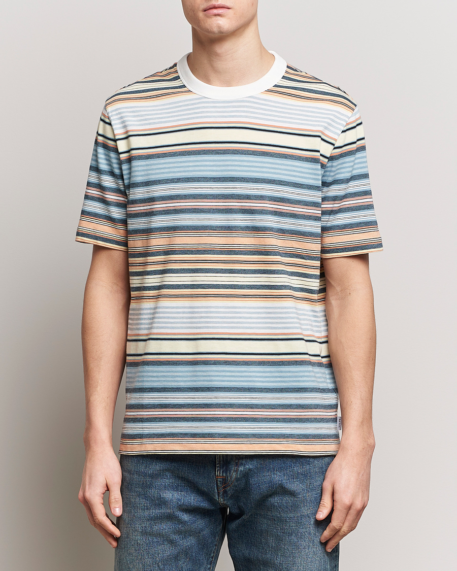 Men | T-Shirts | PS Paul Smith | Striped Crew Neck T-Shirt Multi
