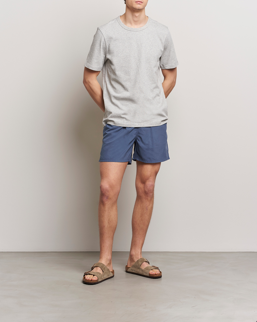 Men | Swimwear | Bread & Boxers | Swimshorts Denim Blue