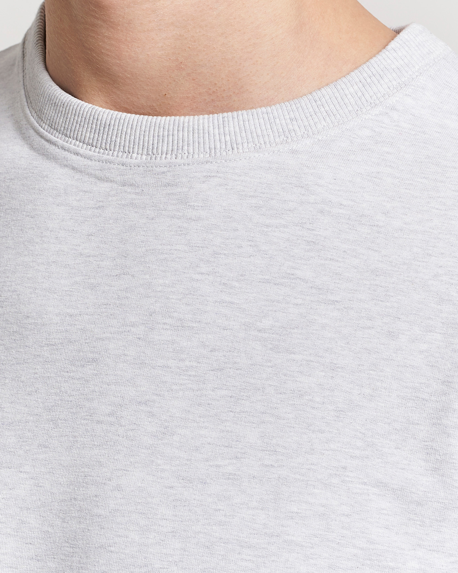 Men | Sweaters & Knitwear | Bread & Boxers | Loungewear Crew Neck Sweatshirt Light Grey Melange