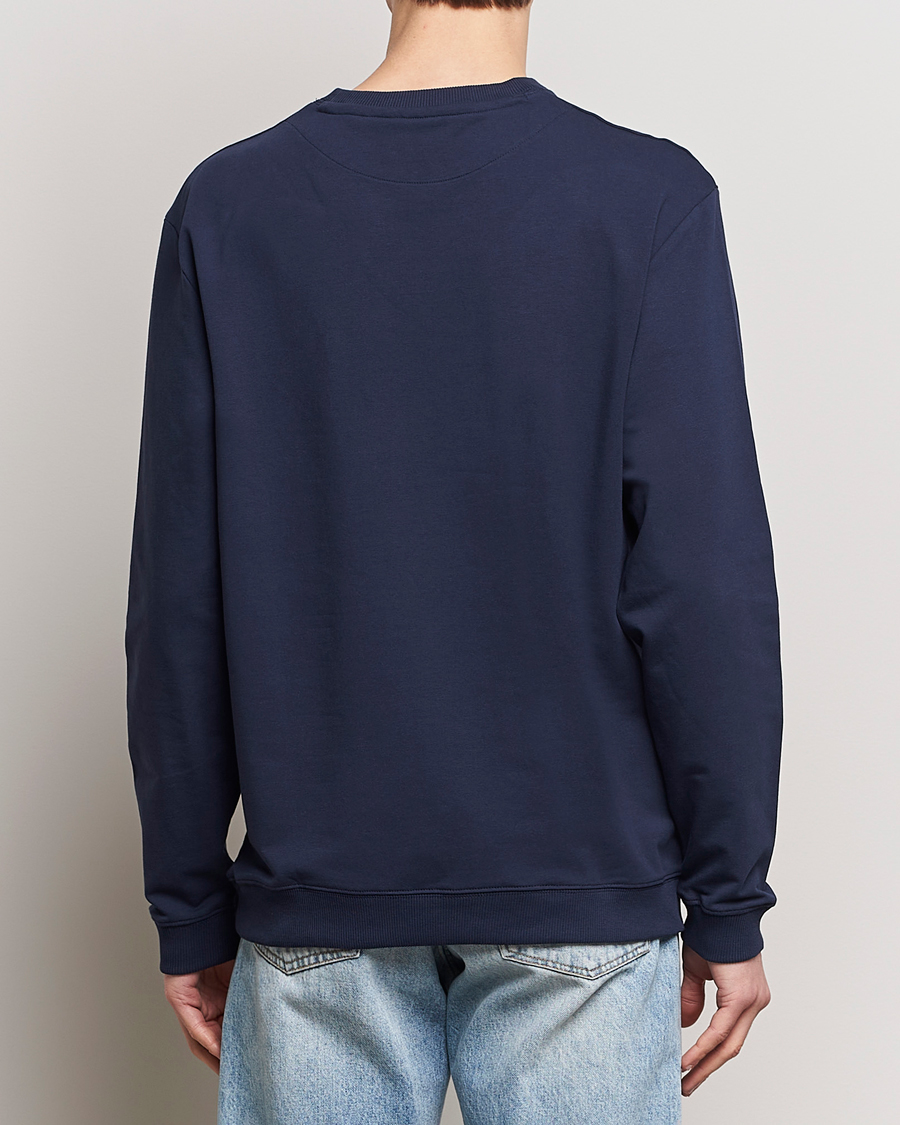 Men | Sweaters & Knitwear | Bread & Boxers | Loungewear Crew Neck Sweatshirt Navy Blue